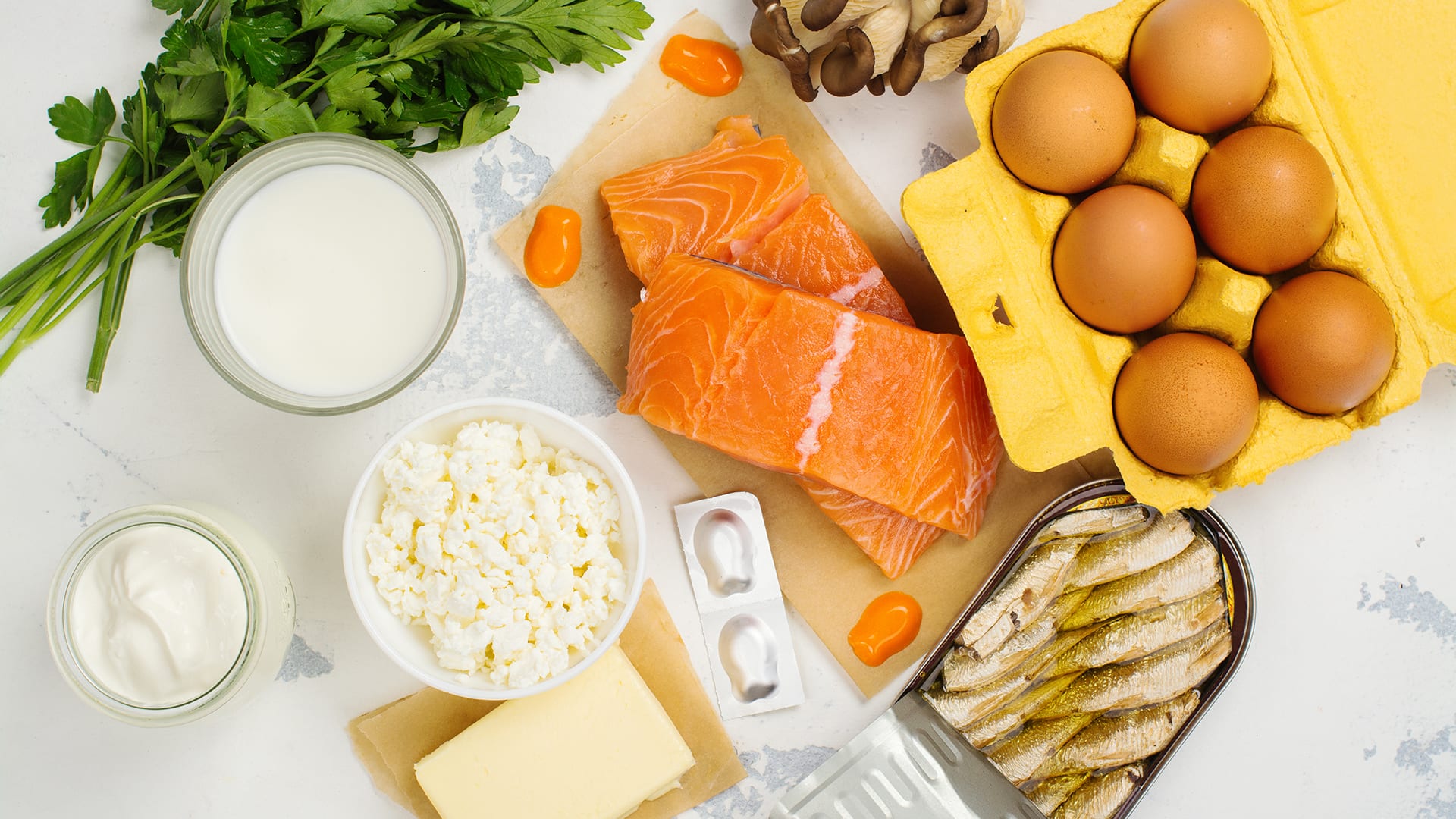 These foods can help you fight a vitamin D deficiency and your hair loss